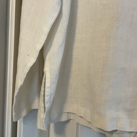 PA Company Boston Gorgeous Linen Button Down Shirt/Blazer - Picture 7 of 9